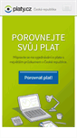 Mobile Screenshot of platy.cz
